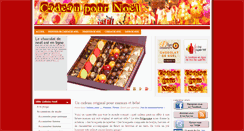 Desktop Screenshot of cadeau-pour-noel.fr